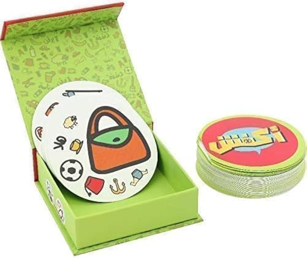Akfish Card Game – Fun & Fast-Paced Family and Party Game for Kids, Teens, and Adults | Strategic Memory Game for 2–6 Players | Great for Game Nights & Gatherings blue