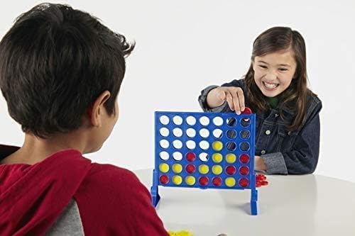 Connect 4 Strategy Game – Classic 2-Player Board Game for Kids & Families | Includes 42 Discs & Grid | Fun & Educational Gift for Ages 6+