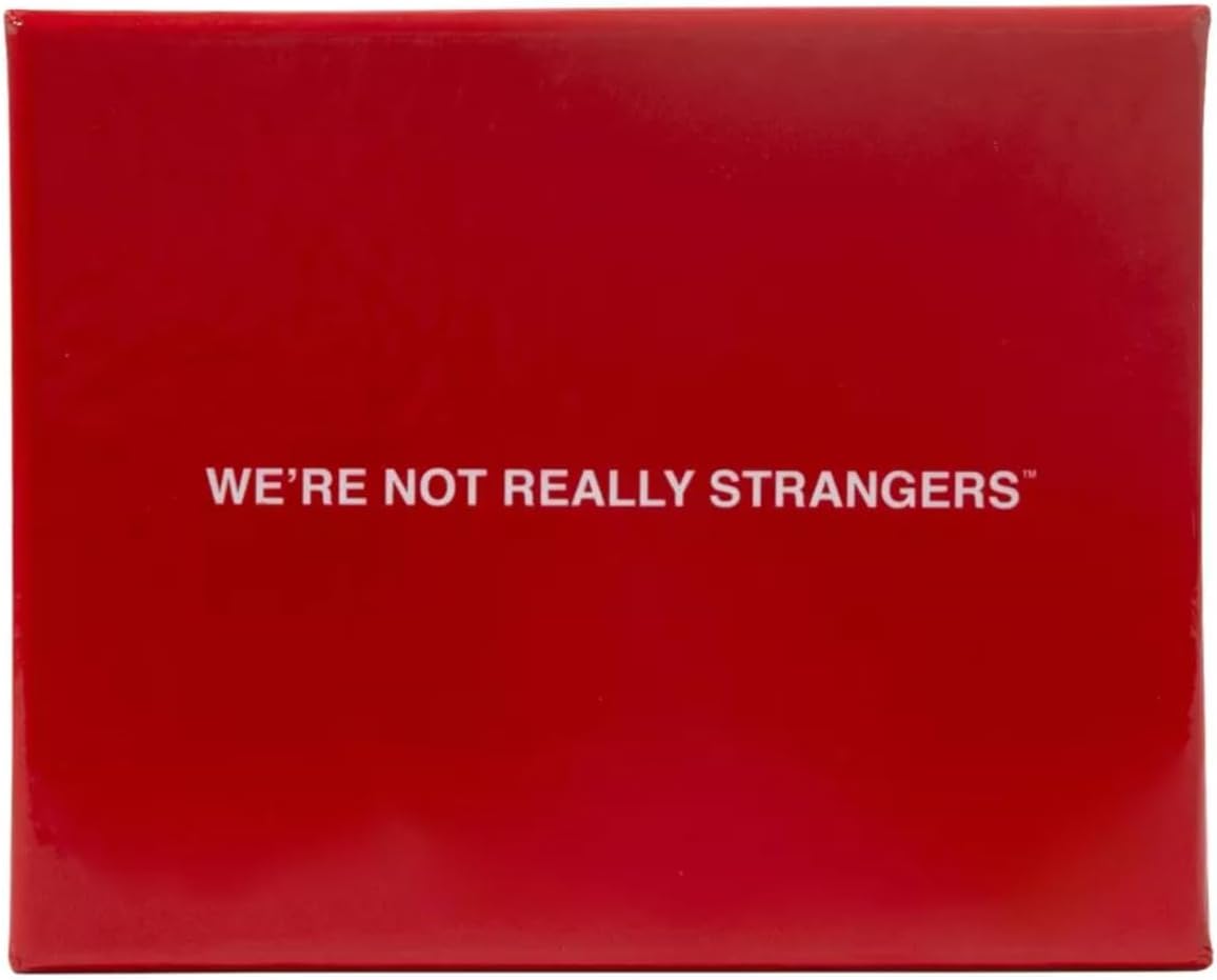 WE'RE NOT REALLY STRANGERS Honest Dating Expansion Pack - 50 Cards & Wildcards - Interactive Adult Card Game & Icebreaker - Relationship Building Game - Fun & Engaging Couples' Activity - Expand Your
