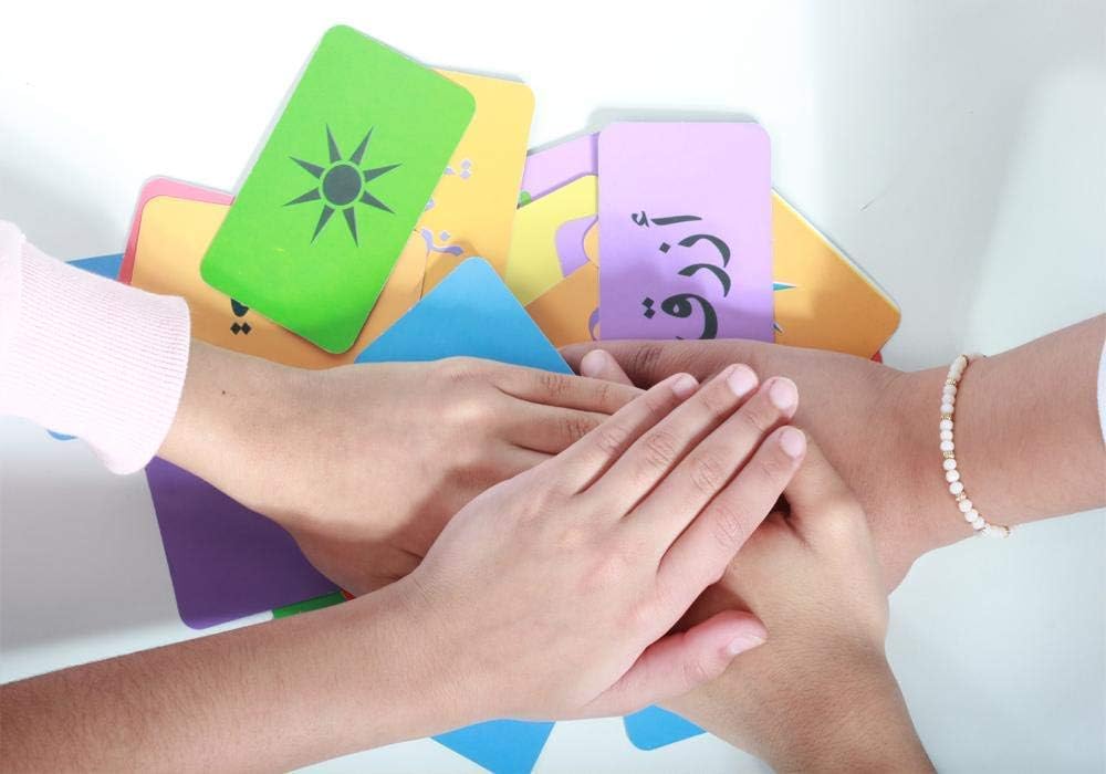 Lakhma –small Fast-Paced Arabic Card Game of Chaos, Colors & Confusion | 120 Cards of Mind-Twisting Fun for 2–10 Players