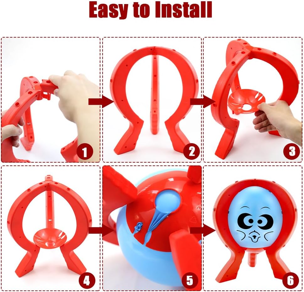 Gcffom Balloon Toy Boom, Burst Game Desktop, Balloons Burst Board Game, Interactive, Suitable for Parties, Holidays, Birthday Parties, Friends and Family Interactions