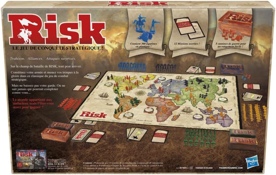 Hasbro Gaming Risk - The Game of Strategic Conquest SW