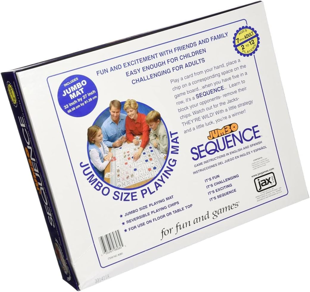 University Games Jumbo Sequence Strategy Game