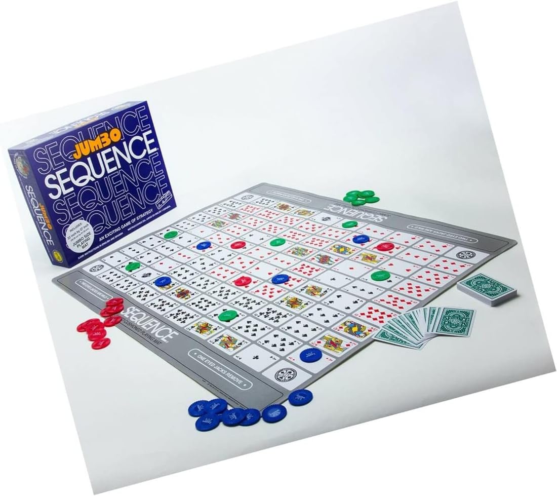 University Games Jumbo Sequence Strategy Game