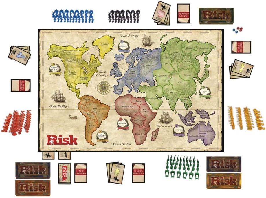 Hasbro Gaming Risk - The Game of Strategic Conquest SW