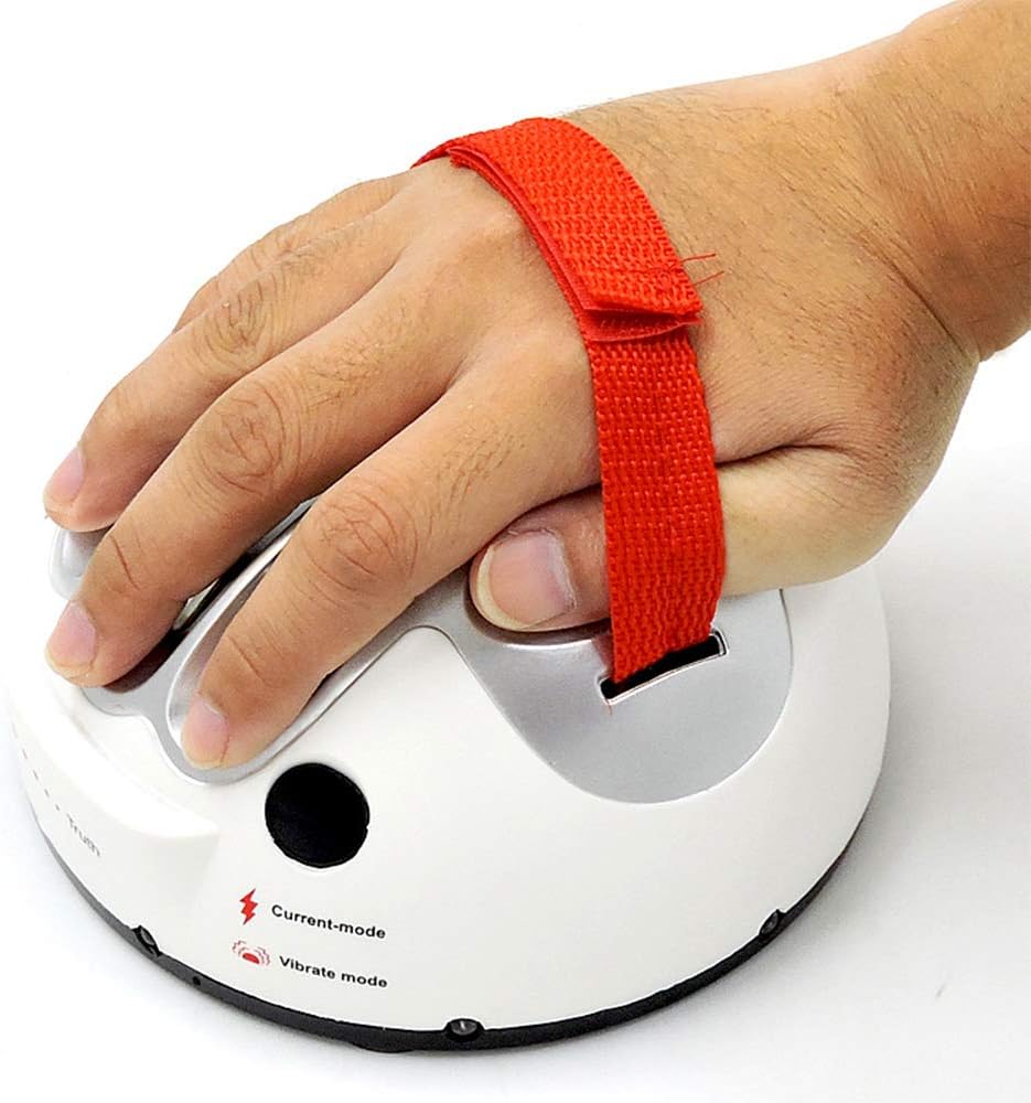 OUKEYI Micro Electric Shock Lie Detector, Shocking Liar Party Game Interesting True or Dare Detector Joke Toys Polygraph Entertainment
