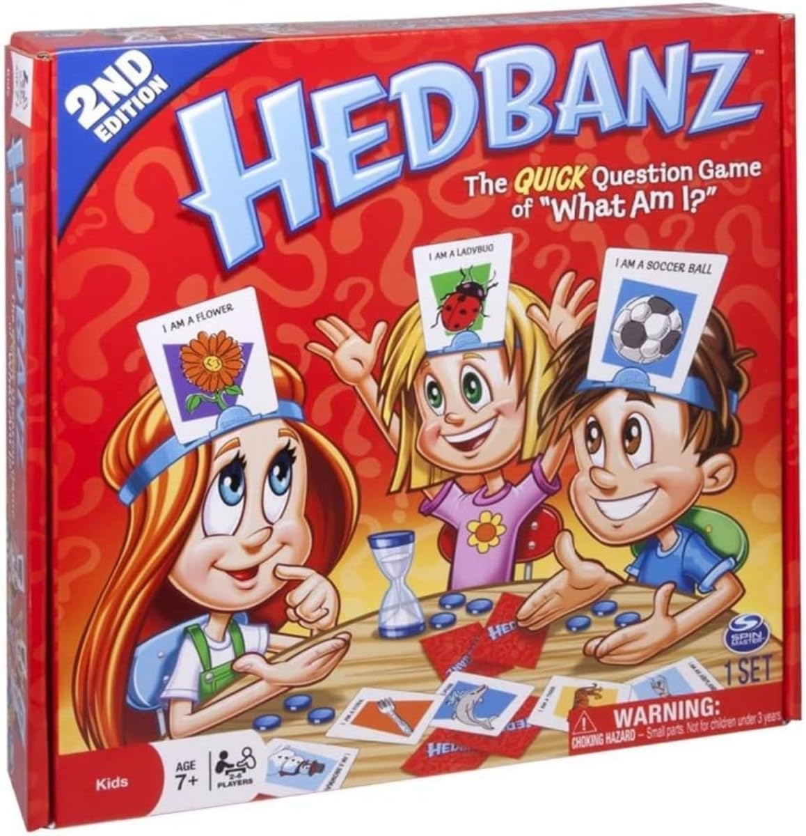 Hedbanz Game, Fun for Kids and Adults, Explore Arabic, Disney, Princess, and Expansion Packs for Endless Laughs and Quick Guessing Games! Perfect for Family, Parties