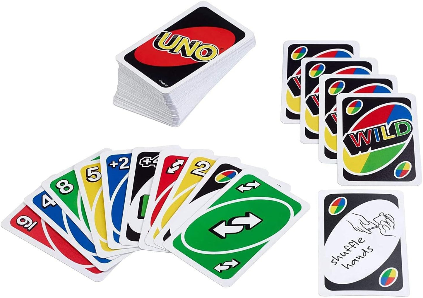 UNO + UNO Flip Card Game Bundle – 2-in-1 Classic Family Card Games Set | Fun for Kids & Adults | 2–10 Players | Travel-Friendly
