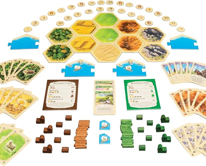 Catan 5–6 Player Extension – Award-Winning Strategy Game for Families & Friends | 3–4 Players (Expand to 6) | Ages 10+ | 60–120 Min Gameplay