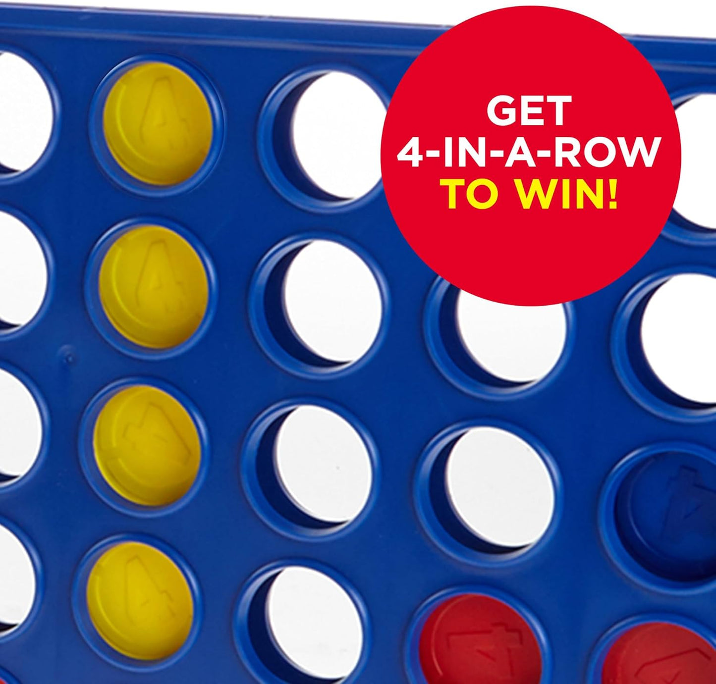 Connect 4 Strategy Game – Classic 2-Player Board Game for Kids & Families | Includes 42 Discs & Grid | Fun & Educational Gift for Ages 6+