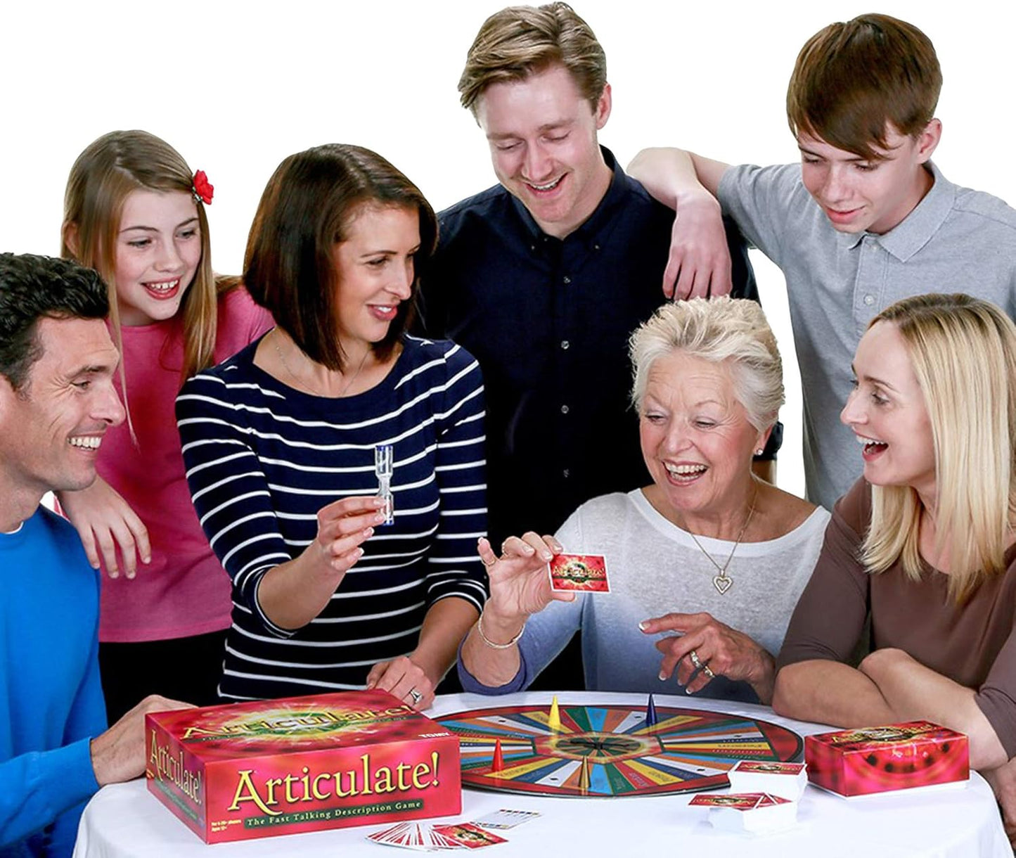 Tomy Articulate Family Board Game, U.S. Version, Multi (T73073)
