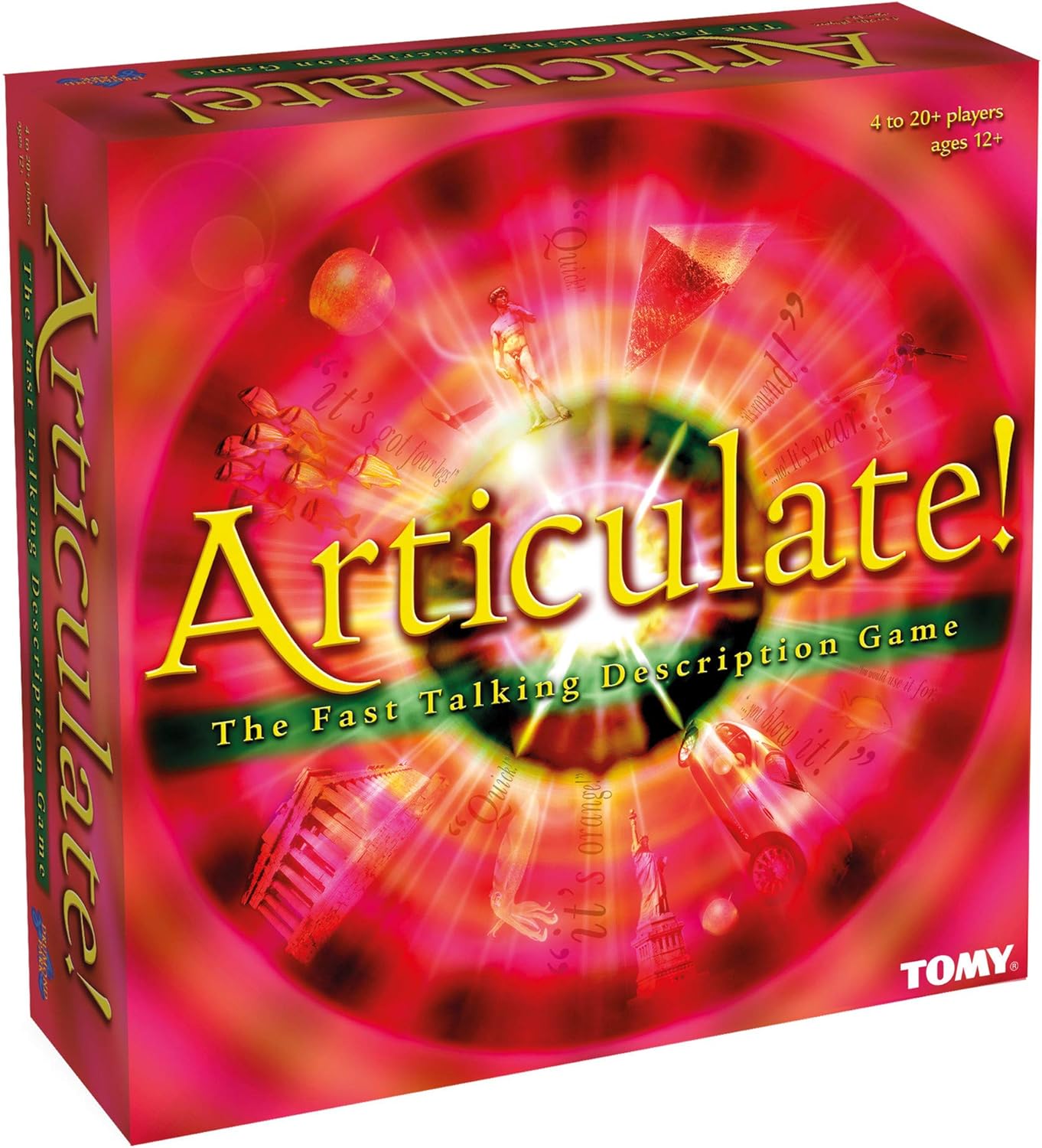 Tomy Articulate Family Board Game, U.S. Version, Multi (T73073)