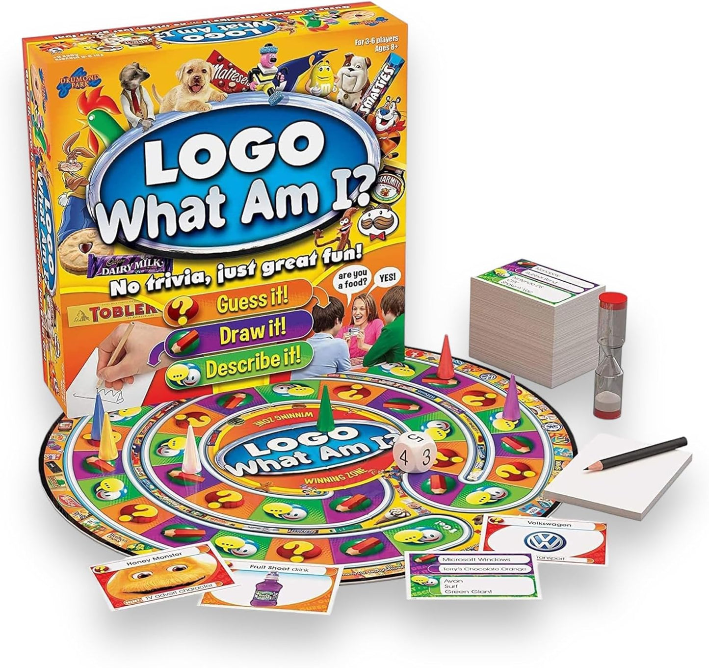 Logo what am I Card game