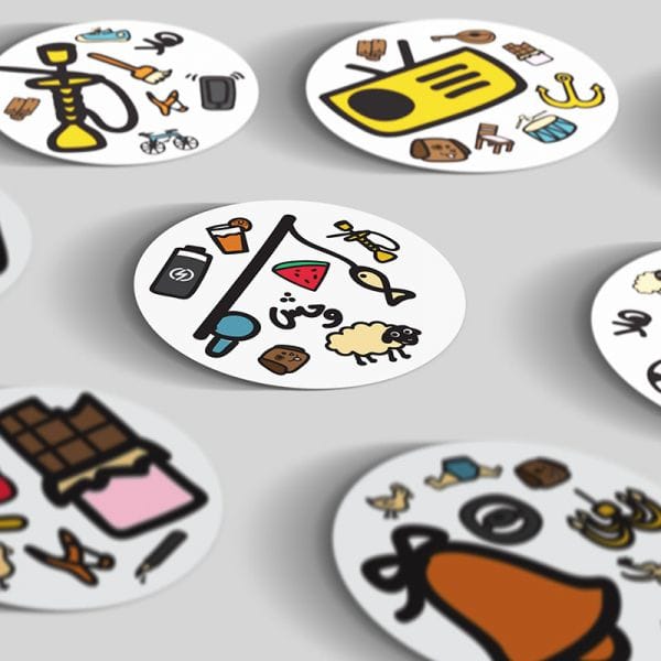 AKFISH -Icon Match– Fast-Paced Fun Card Game for Kids & Families | 2–8 Players, Ages 6+