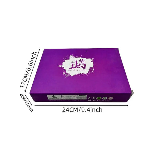Hashtag Deal – Strategic Arabic Card Game for Family & Friends | 2–5 Players, Ages 10+