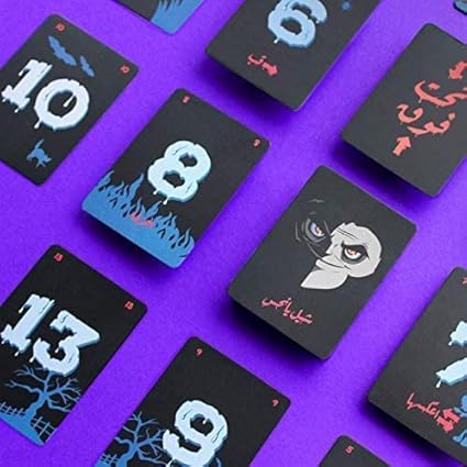 وجه النحس لعبة بطاقات عائلية  - العب، اضحك، وتواصل (من عمر 6 سنوات فما فوق، متعددة اللاعبين) 