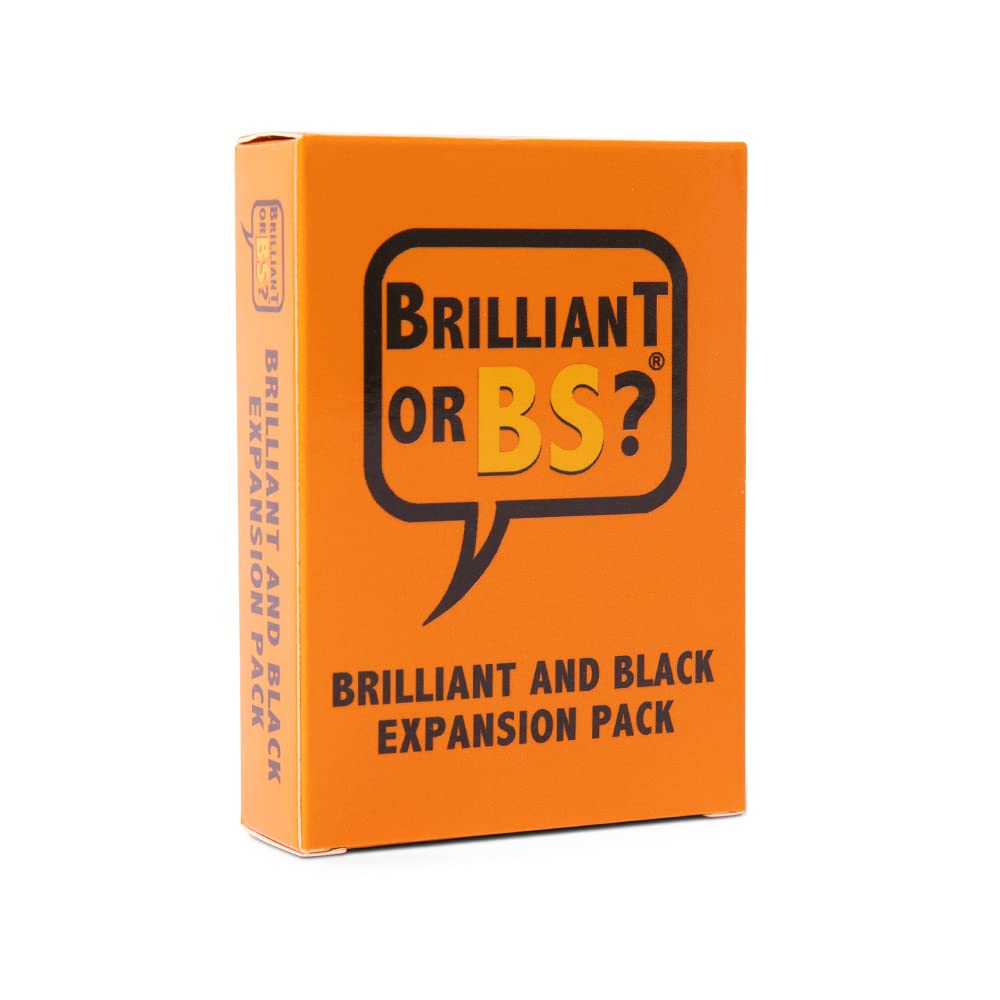 Brilliant or BS? - A Trivia Party Game for Know-It-Alls and Big Fat Liars [Hilarious Bluffing Game for 4-6 Players, Family-Friendly, Ages 14+]