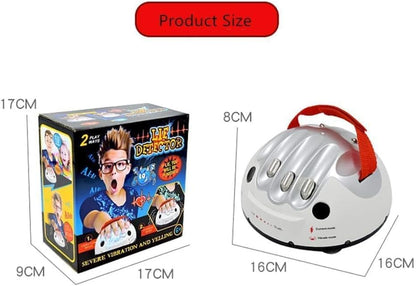 Electric Lie Detector Game – Interactive Polygraph Truth Tester | Fun Party Game for Adults & Teens | Multiplayer Truth & Dare Entertainment