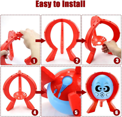 Gcffom Balloon Toy Boom, Burst Game Desktop, Balloons Burst Board Game, Interactive, Suitable for Parties, Holidays, Birthday Parties, Friends and Family Interactions