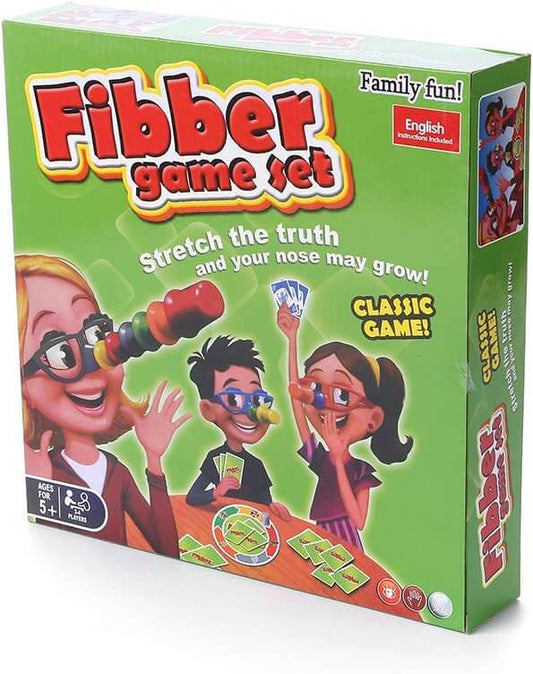 Kids Children Fibber Board Game Set - Family Fun Liar Game