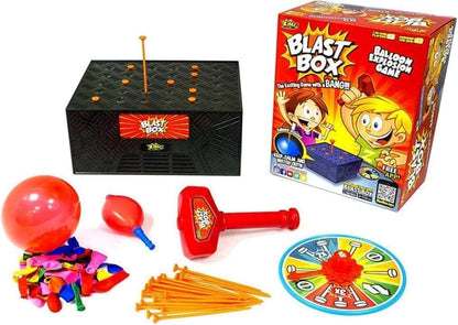Blast Box | Balloon Explosion Challenge for Kids & Family | Don't Pop It Party Game