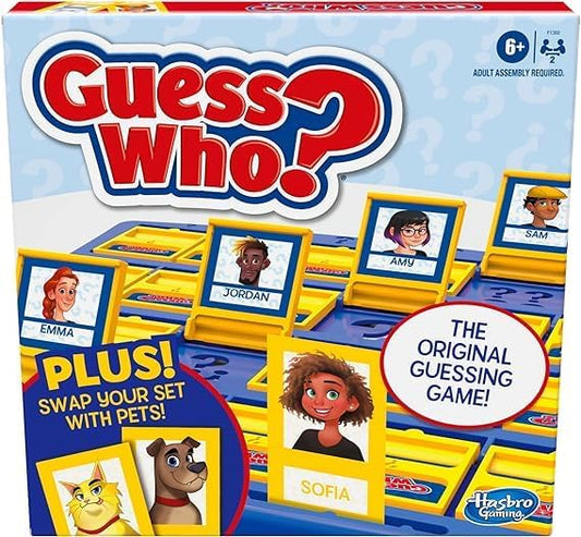 Guess Who Board Game, Fun Party Game for Kids and Adults