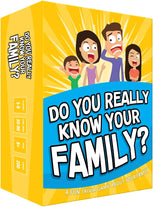 DO YOU REALLY KNOW YOUR FAMILY? A Fun Family Game Filled with Conversation Starters and Challenges - Great for Kids, Teens and Adults