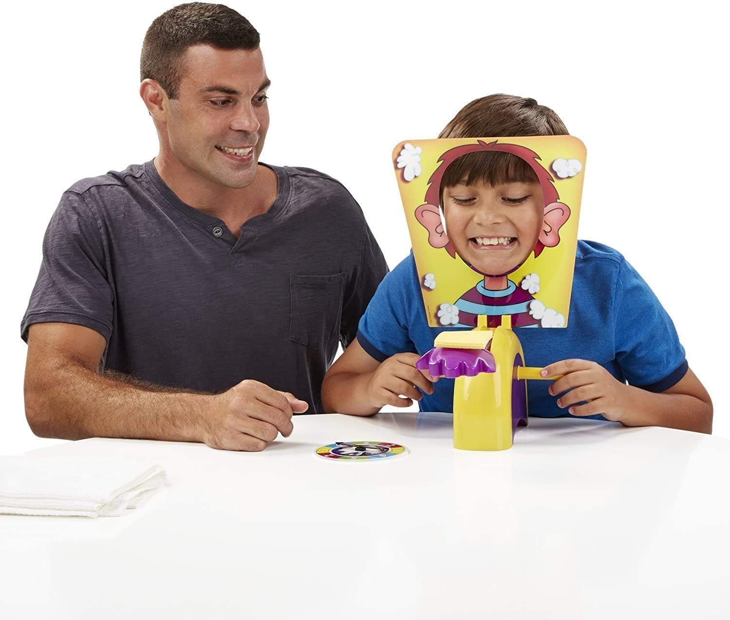 VERSCOS Pie Face Game for Fun- Family Funny Environmental Party Game Toys for Kids Ages 5 and Up