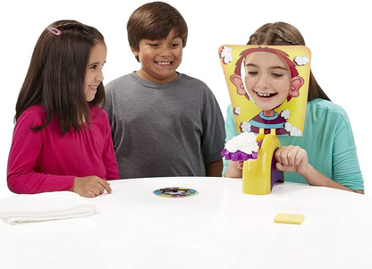 VERSCOS Pie Face Game for Fun- Family Funny Environmental Party Game Toys for Kids Ages 5 and Up
