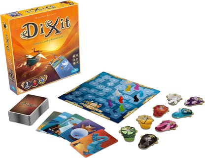 Libellud Dixit Board Game - The Award-Winning Game of Imagination and Creativity! Fun Family Storytelling Game for Kids & Adults, Ages 8+, 3-6 Players, 30 Minute Playtime, Made