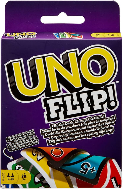 Mattel Uno FLIP, Card Game GDR44, multicolour