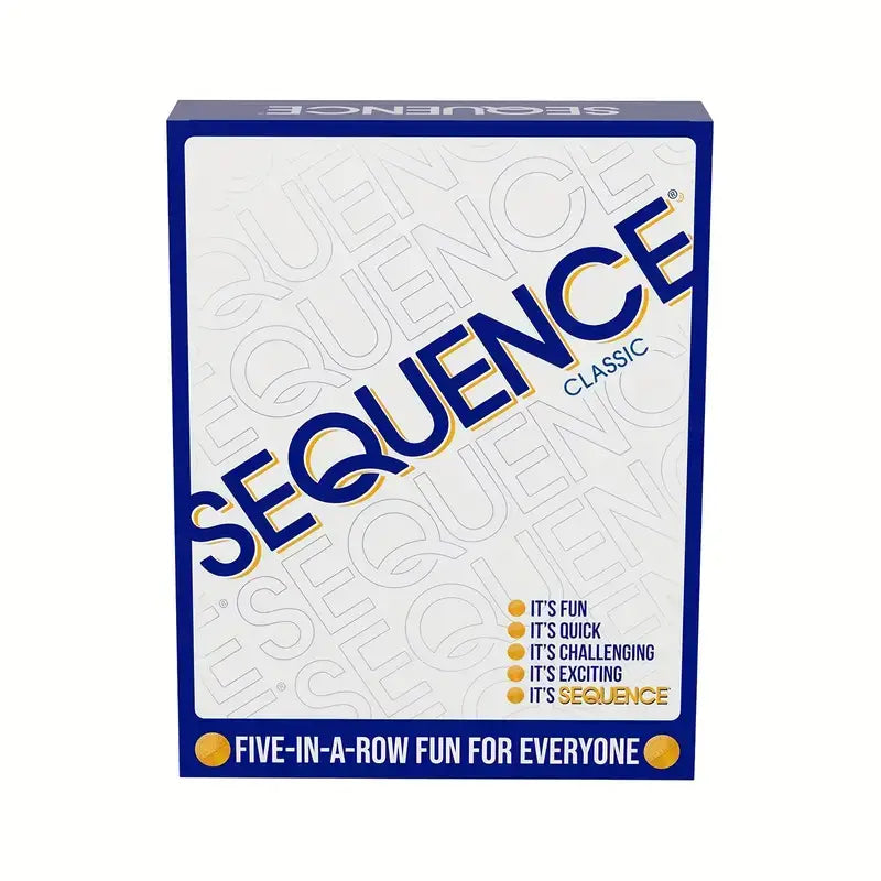 Sequence Classic Board Game – Family Strategy Game for 2-12 Players | Fun & Easy to Learn
