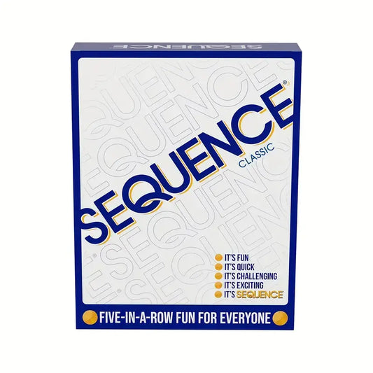 Sequence Classic Board Game – Family Strategy Game for 2-12 Players | Fun & Easy to Learn