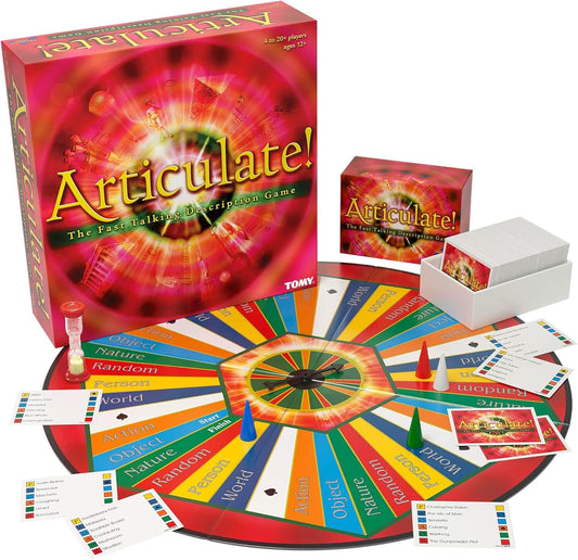 Tomy Articulate Family Board Game, U.S. Version, Multi (T73073)