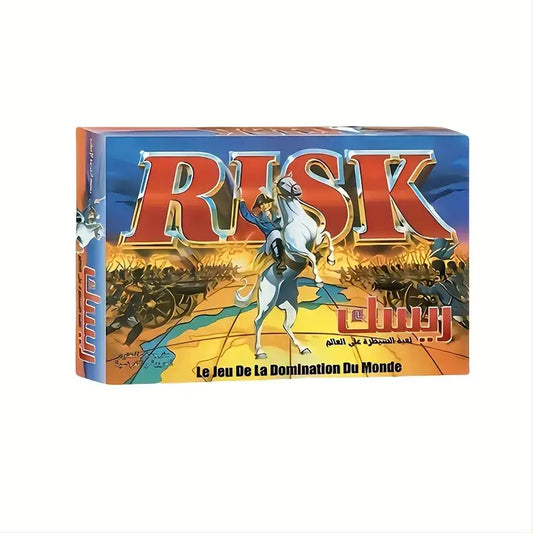 Risk -Arabic Strategy Board Game – World Domination Edition with New Map & Secret Missions | 2–5 Players Ages 10+
